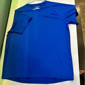 Under Armour Men's Royal Blue V-Neck Tee
